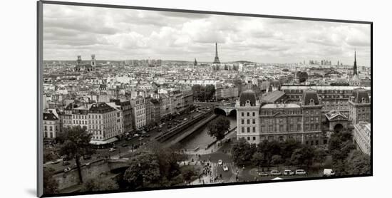 Paris Panorama-Vadim Ratsenskiy-Mounted Giclee Print