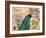 Paris Peacock Botanical 3-Elizabeth Jordan-Framed Art Print