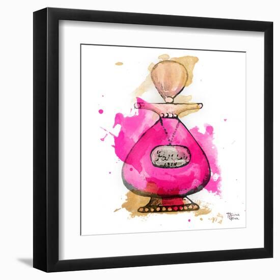 Paris Perfume Square II-Hakimipour-ritter-Framed Art Print