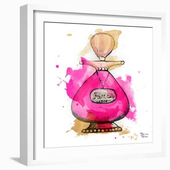 Paris Perfume Square II-Hakimipour-ritter-Framed Art Print