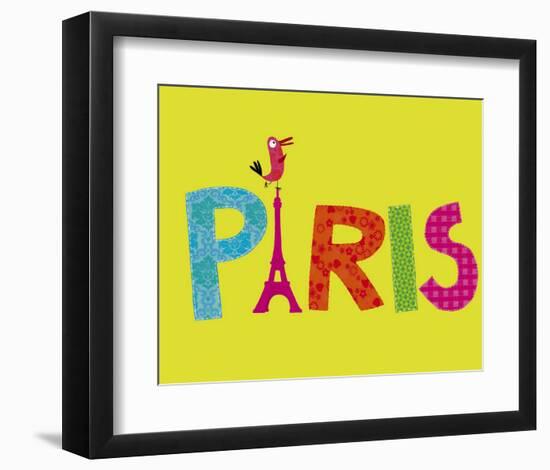 Paris Perroquet-Nathalie Choux-Framed Art Print