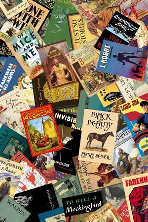 Classic Book Cover Collage II