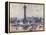 Paris, Place De La Bastille, C.1922-Gustave Loiseau-Framed Premier Image Canvas