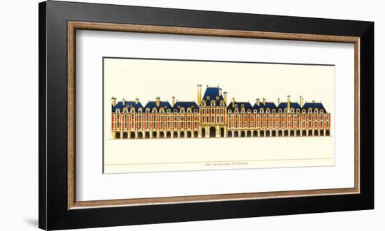 Paris, Place des Vosges-Libero Patrignani-Framed Art Print