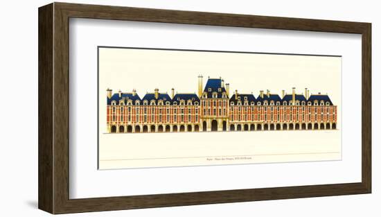 Paris, Place des Vosges-Libero Patrignani-Framed Art Print