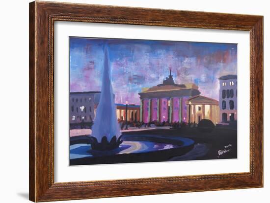 Paris Place in Berlin Germany-Martina Bleichner-Framed Art Print