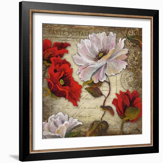 Paris Postcard I-Elizabeth Medley-Framed Art Print