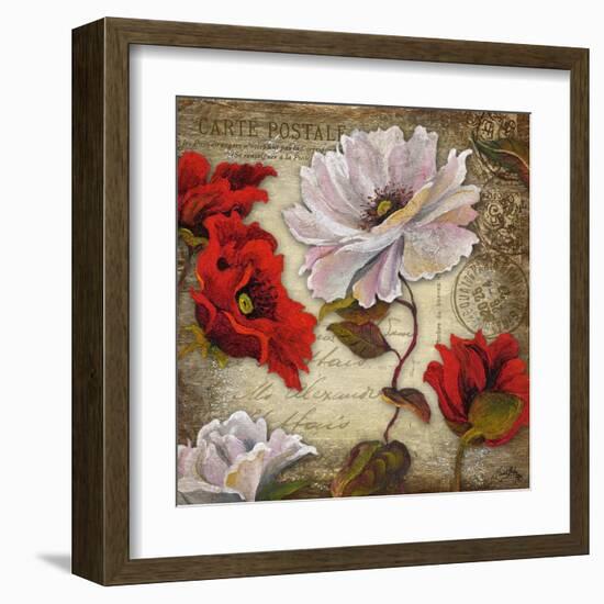 Paris Postcard I-Elizabeth Medley-Framed Art Print