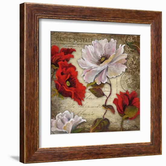 Paris Postcard I-Elizabeth Medley-Framed Art Print