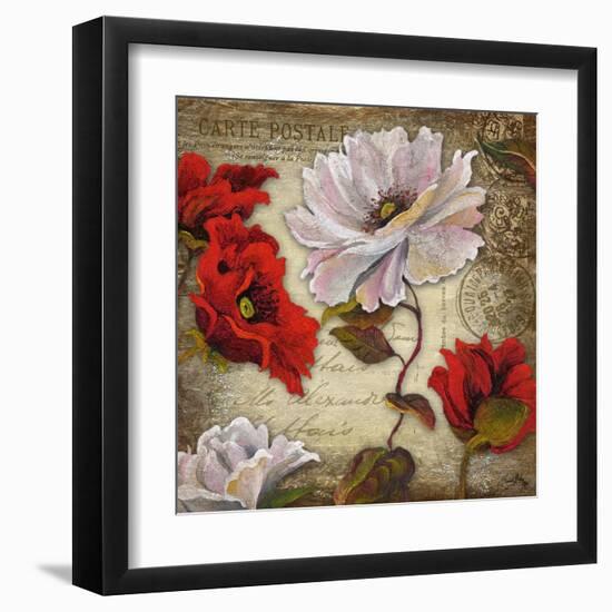 Paris Postcard I-Elizabeth Medley-Framed Art Print