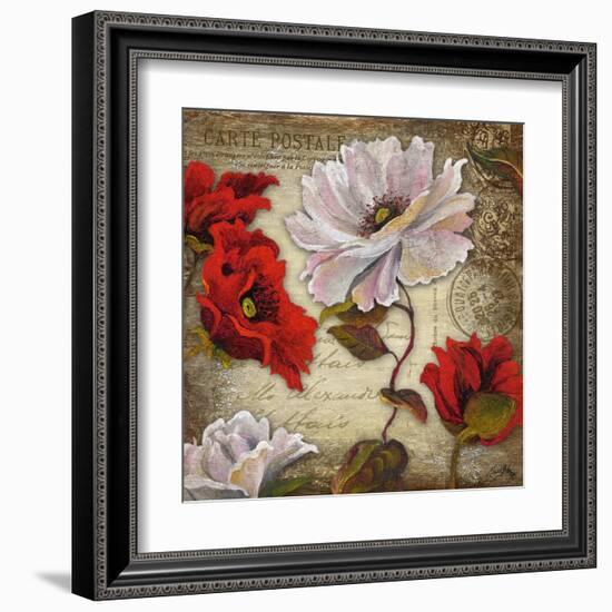 Paris Postcard I-Elizabeth Medley-Framed Art Print