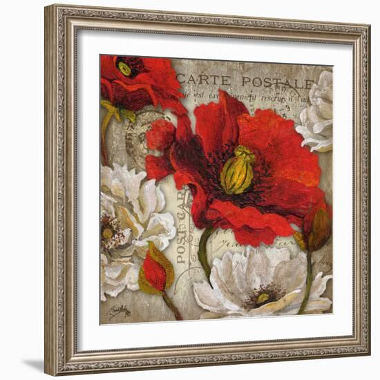 Paris Postcard II-Elizabeth Medley-Framed Art Print