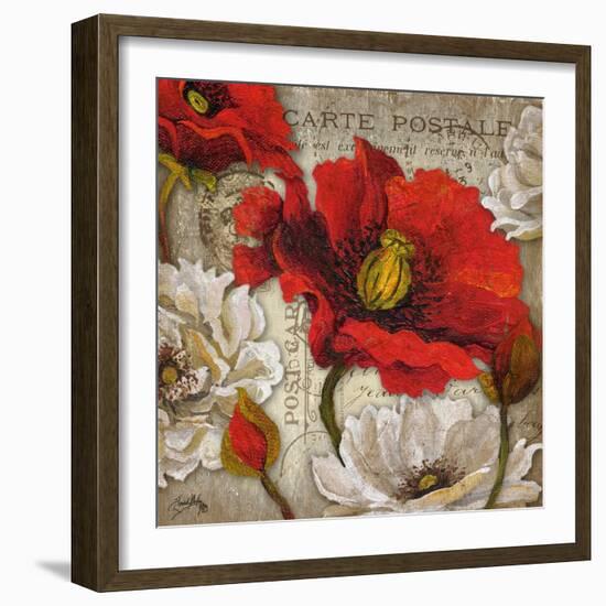 Paris Postcard II-Elizabeth Medley-Framed Art Print