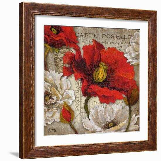 Paris Postcard II-Elizabeth Medley-Framed Art Print