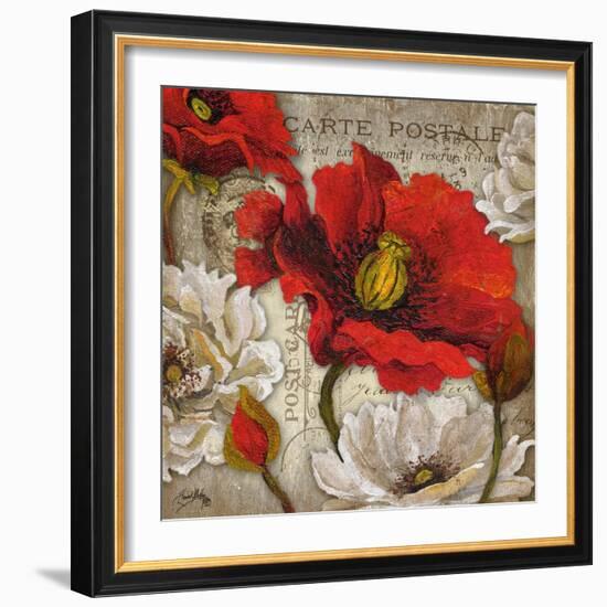 Paris Postcard II-Elizabeth Medley-Framed Art Print