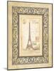 Paris Postcard-Andrea Laliberte-Mounted Art Print