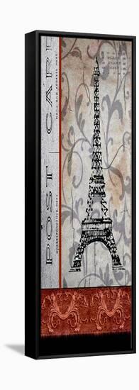 Paris Postcard-Karen Williams-Framed Premier Image Canvas