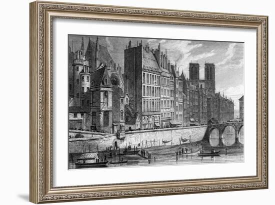 Paris Quai Orfevres-John Nash-Framed Art Print