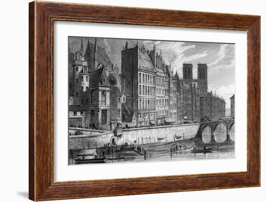 Paris Quai Orfevres-John Nash-Framed Art Print