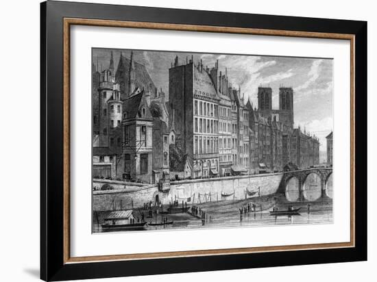 Paris Quai Orfevres-John Nash-Framed Art Print