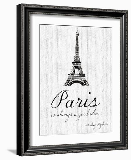 Paris Quote 2-Lauren Gibbons-Framed Art Print