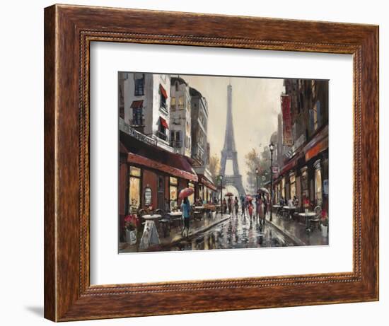 Paris Rain-Brent Heighton-Framed Art Print