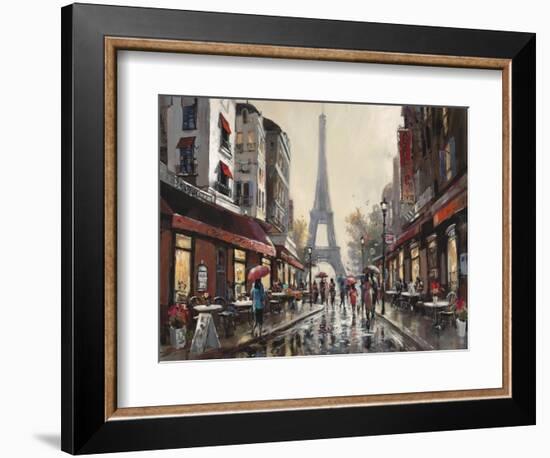 Paris Rain-Brent Heighton-Framed Art Print