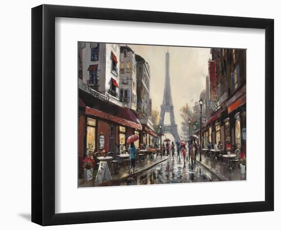 Paris Rain-Brent Heighton-Framed Art Print