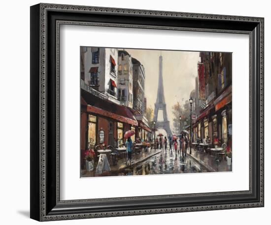 Paris Rain-Brent Heighton-Framed Art Print