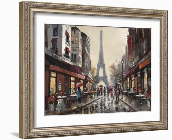 Paris Rain-Brent Heighton-Framed Art Print