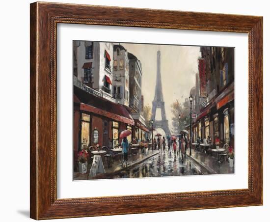 Paris Rain-Brent Heighton-Framed Art Print