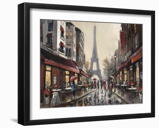 Paris Rain-Brent Heighton-Framed Art Print