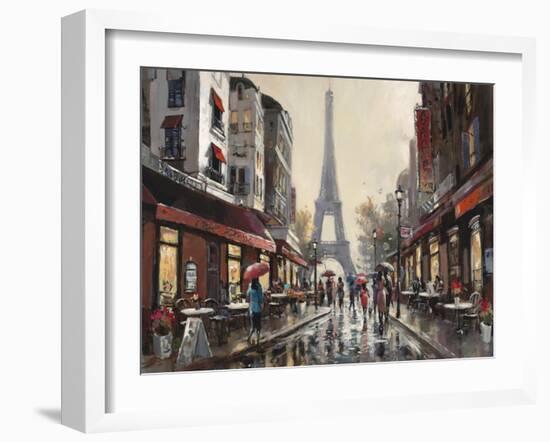 Paris Rain-Brent Heighton-Framed Art Print