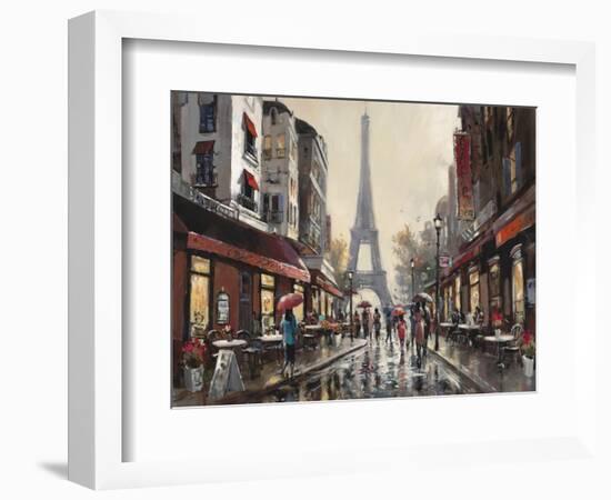 Paris Rain-Brent Heighton-Framed Premium Giclee Print