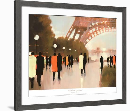 Paris Remembered-Lorraine Christie-Framed Art Print