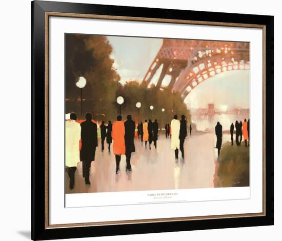 Paris Remembered-Lorraine Christie-Framed Art Print