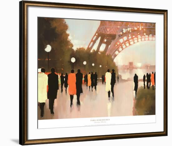 Paris Remembered-Lorraine Christie-Framed Art Print