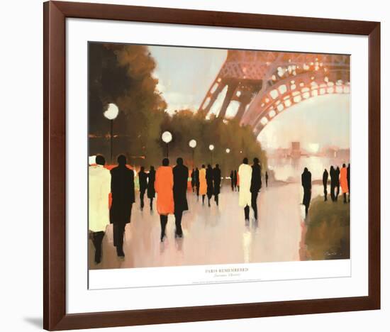 Paris Remembered-Lorraine Christie-Framed Art Print