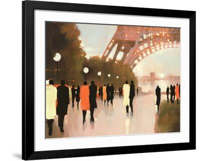 Acrylic Glass Wall Art  'Paris Remembered'  by Lorraine Christie