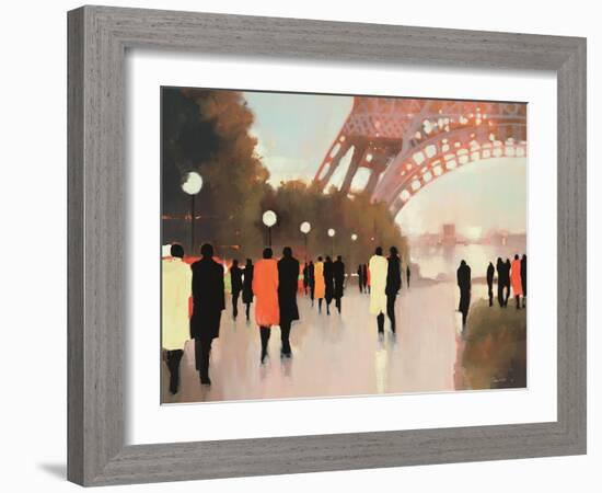 Paris Remembered-Lorraine Christie-Framed Art Print