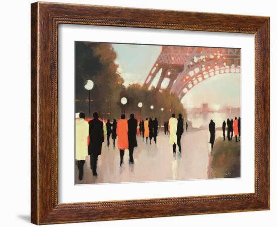 Paris Remembered-Lorraine Christie-Framed Art Print