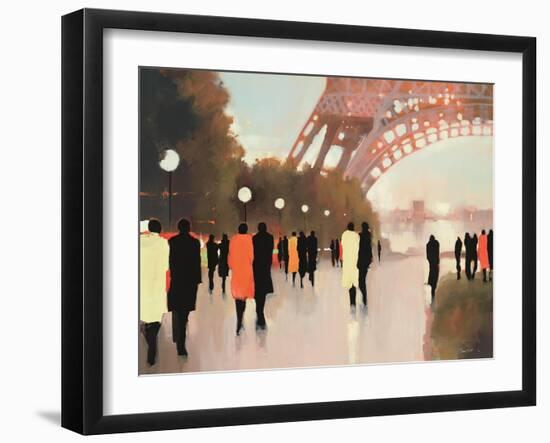 Paris Remembered-Lorraine Christie-Framed Art Print