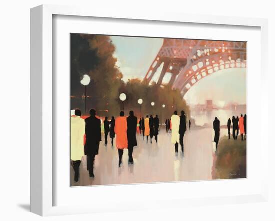 Paris Remembered-Lorraine Christie-Framed Art Print