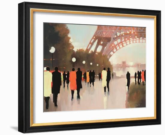 Paris Remembered-Lorraine Christie-Framed Art Print