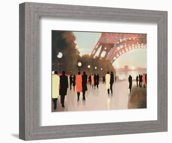 Paris Remembered-Lorraine Christie-Framed Premium Giclee Print