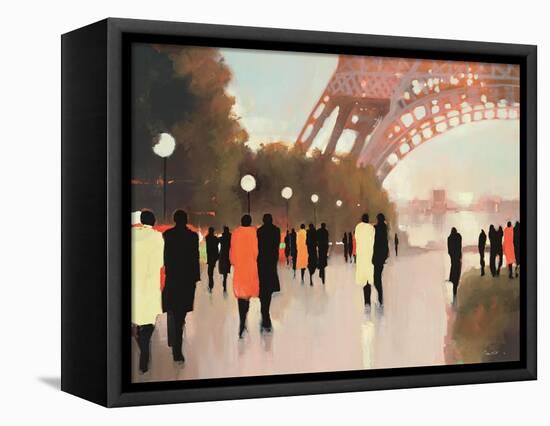 Paris Remembered-Lorraine Christie-Framed Stretched Canvas