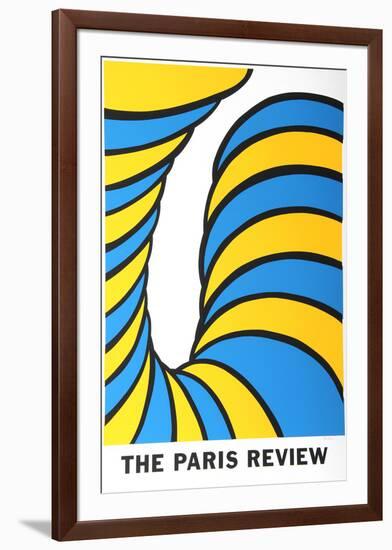 Paris Review-Nicholas Krushenick-Framed Limited Edition