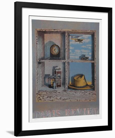Paris Review-Howard Kanovitz-Framed Limited Edition