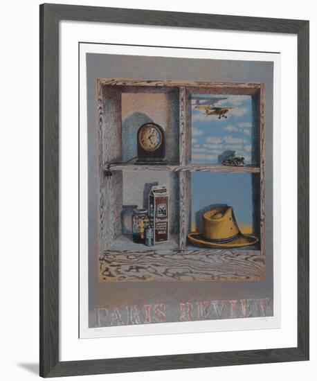 Paris Review-Howard Kanovitz-Framed Limited Edition