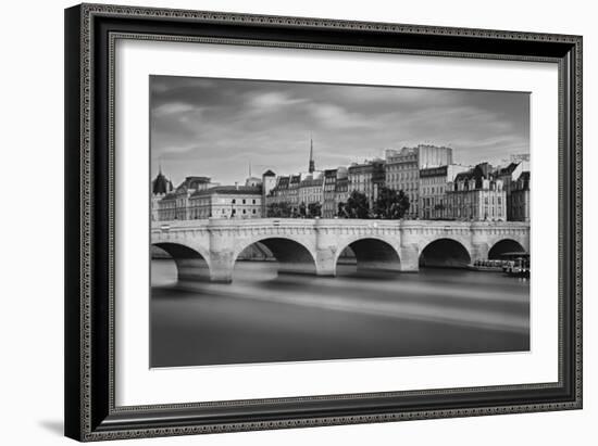 Paris River-Moises Levy-Framed Photographic Print